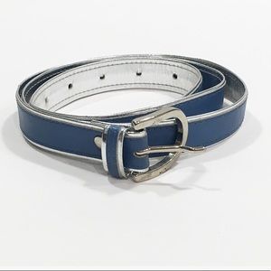 Vintage Gabriella blue silver belt